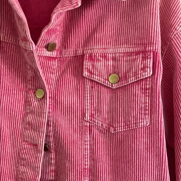 Pink Corduroy Jacket - Picture 2 of 7